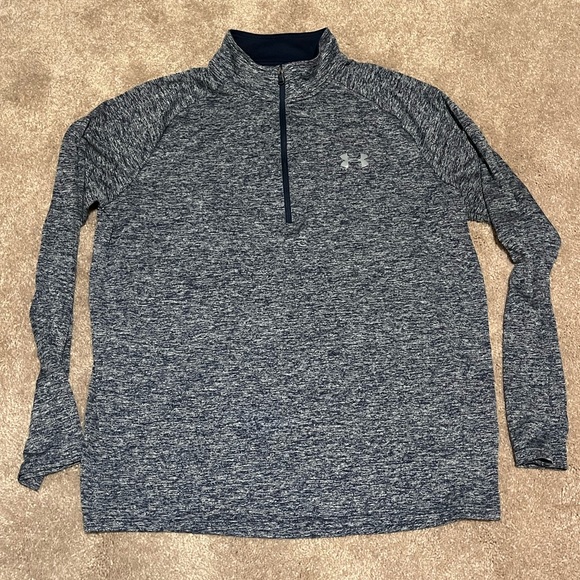 Under Armour Other - Men Navy Under Armour quarter zip pullover. Large. Excellent used condition